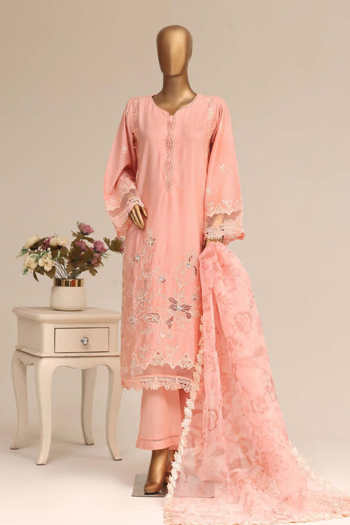 Blush Pink Embroidered Suit