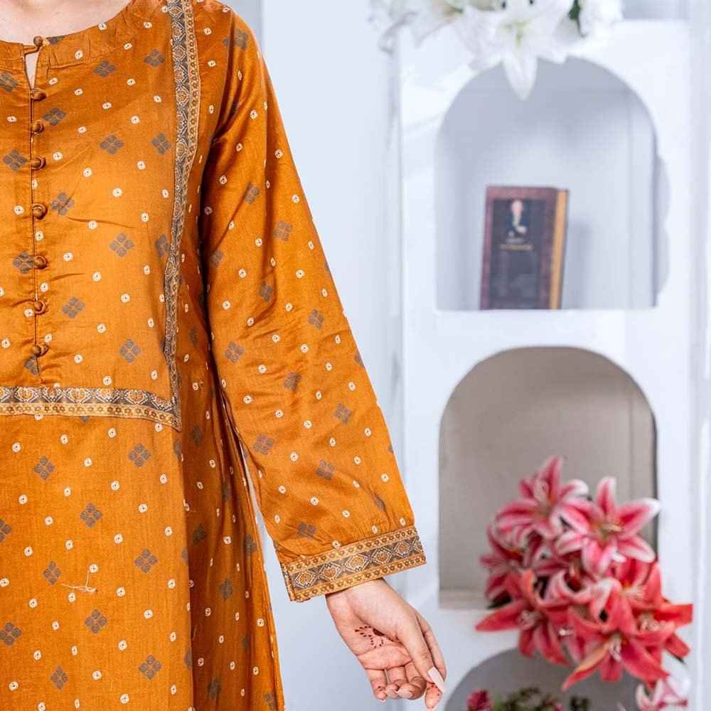 Amber Charm Printed Lawn Suit - Sami Fabrics