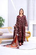 Crimson Garden Printed Lawn Suit - Sami Fabrics