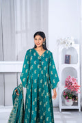 Emerald Paisley Grace Suit - Sami Fabrics