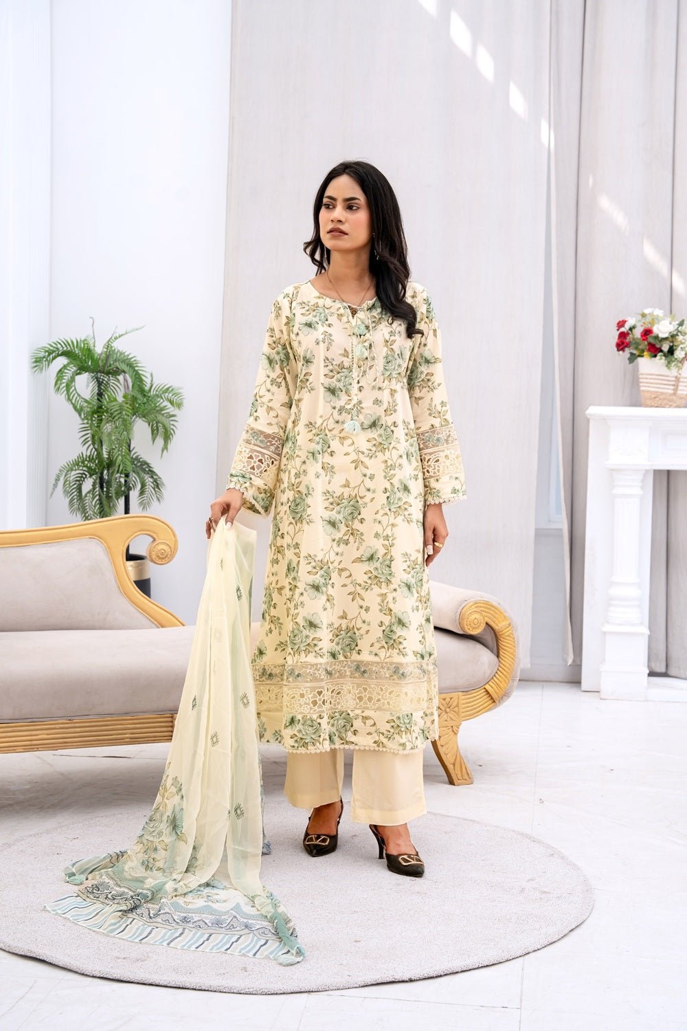 Pastel Bloom Lawn Collection - Sami Fabrics