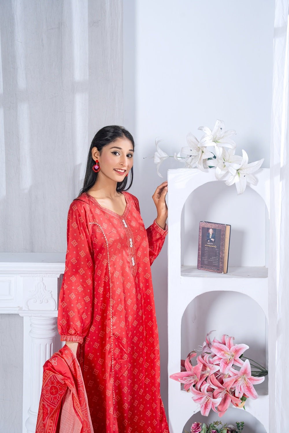 Premium printed lawn fabric - Sami Fabrics