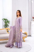 Royal Lilac Festive Suit - Sami Fabrics