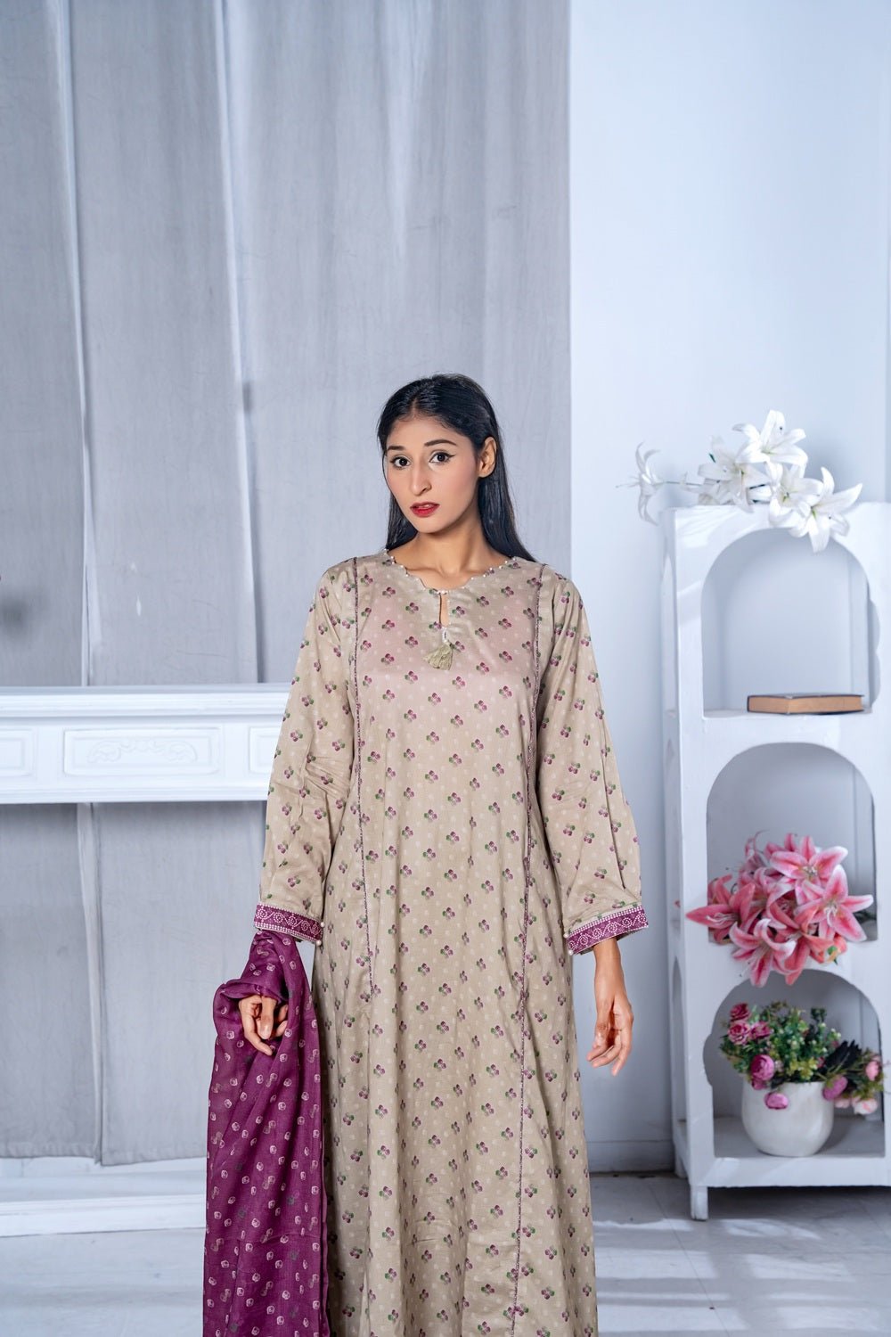 Soft, lightweight, and breathable lawn fabric - Sami Fabrics