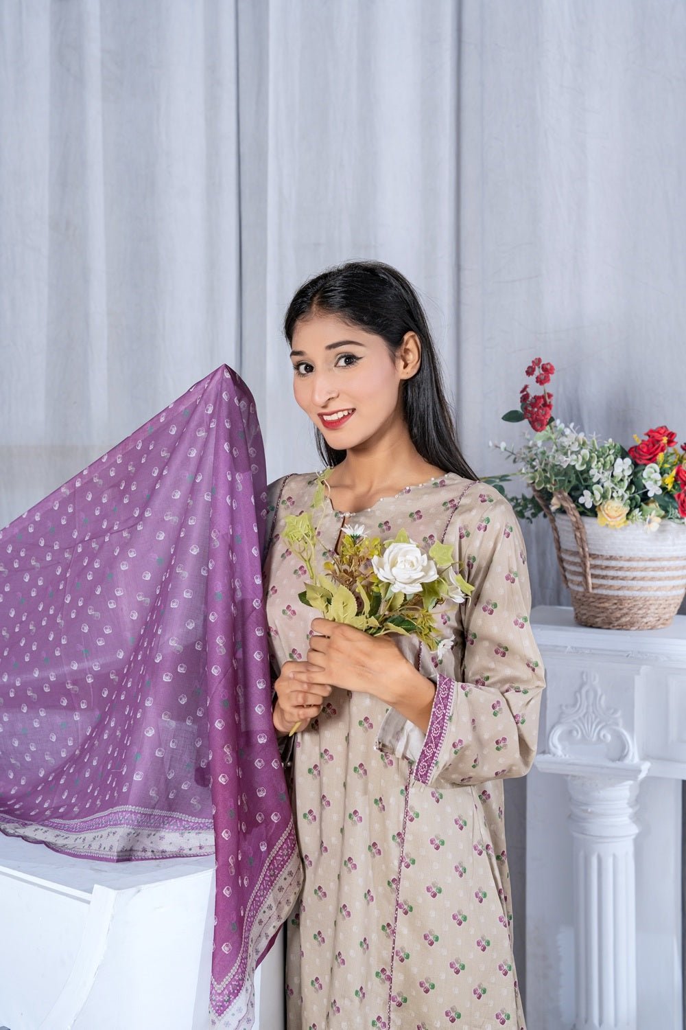 Soft, lightweight, and breathable lawn fabric - Sami Fabrics